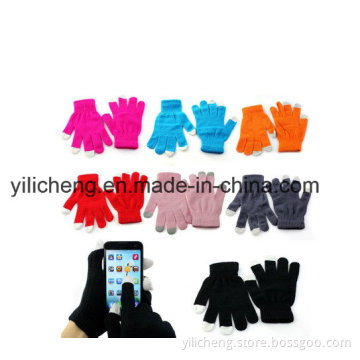 New Touch Screen Gloves Texting Winter Knit for iPhone Samsung HTC Sony Smartphone Lucky